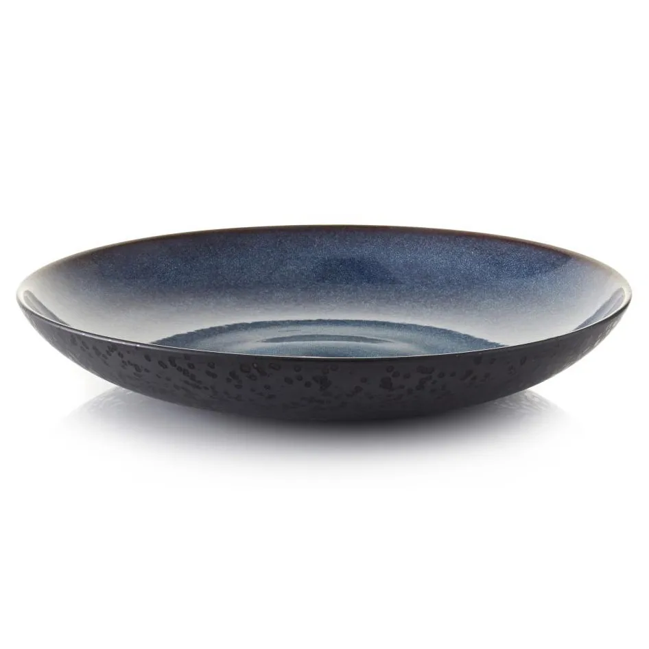 Assiette Bitz Ø 40 cm noir, Noir-bleu foncé Bitz