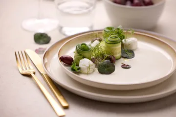 Assiette Bitz Gastro Ø 21 cm - Blanc-gäddvit - Bitz