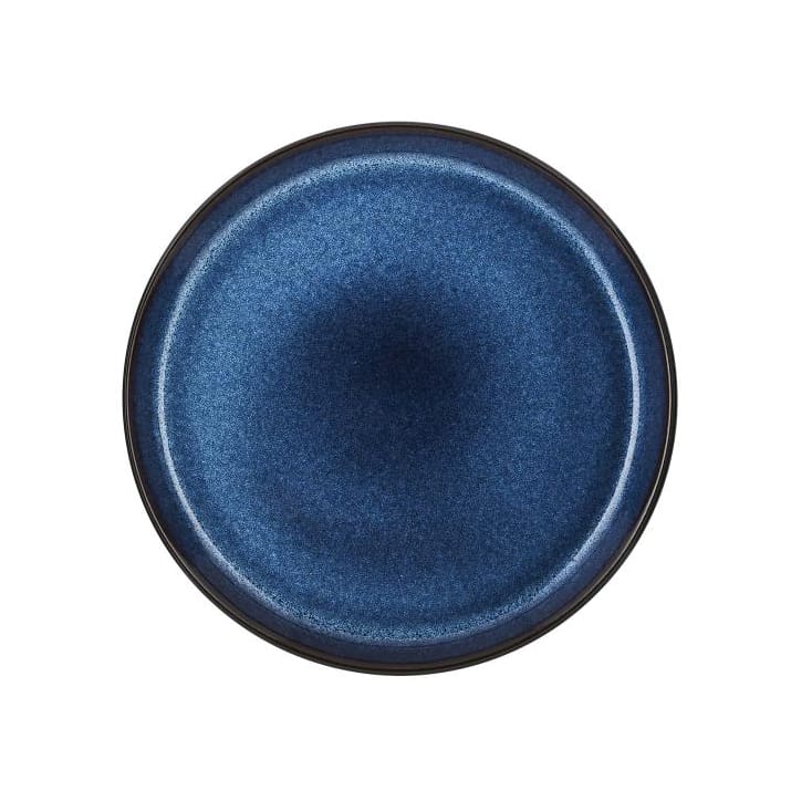 Assiette Bitz Gastro Ø 21 cm - Noir-bleu foncé - Bitz