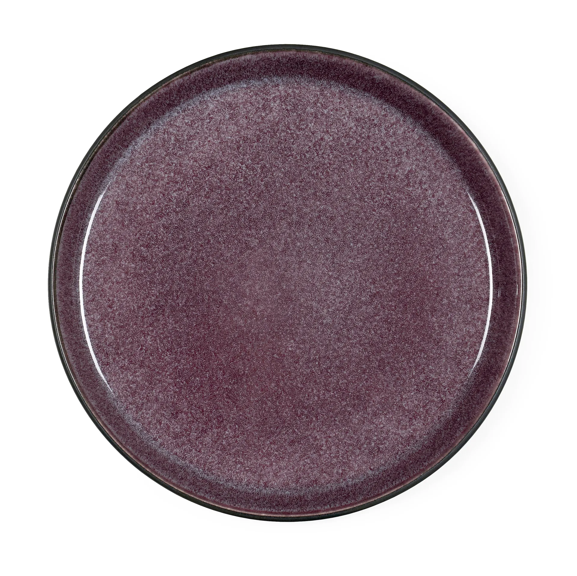 Assiette Bitz Gastro Ø 21 cm, Noir-lilas Bitz