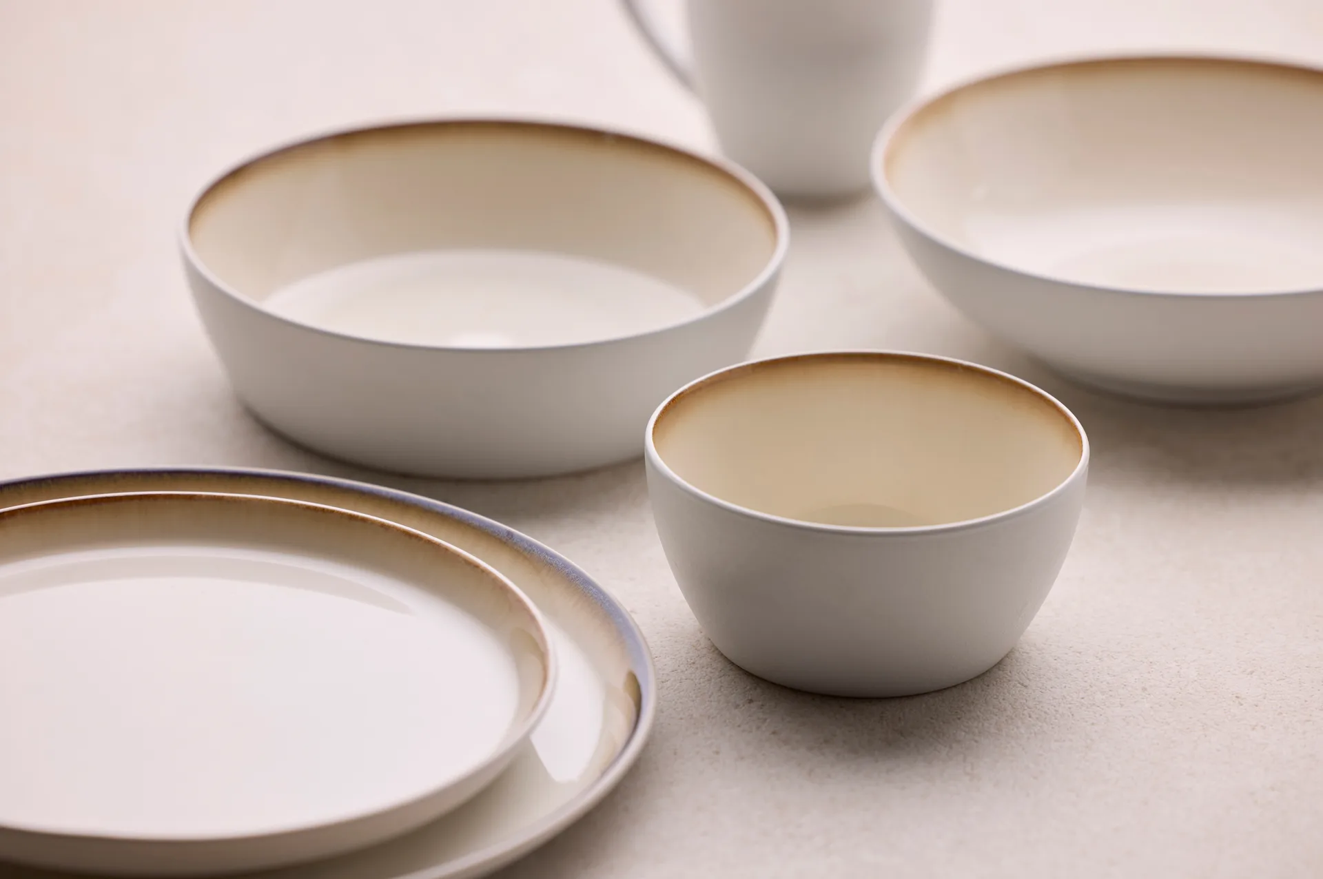 Assiette Bitz Gastro Ø27 cm, Blanc-gäddvit Bitz