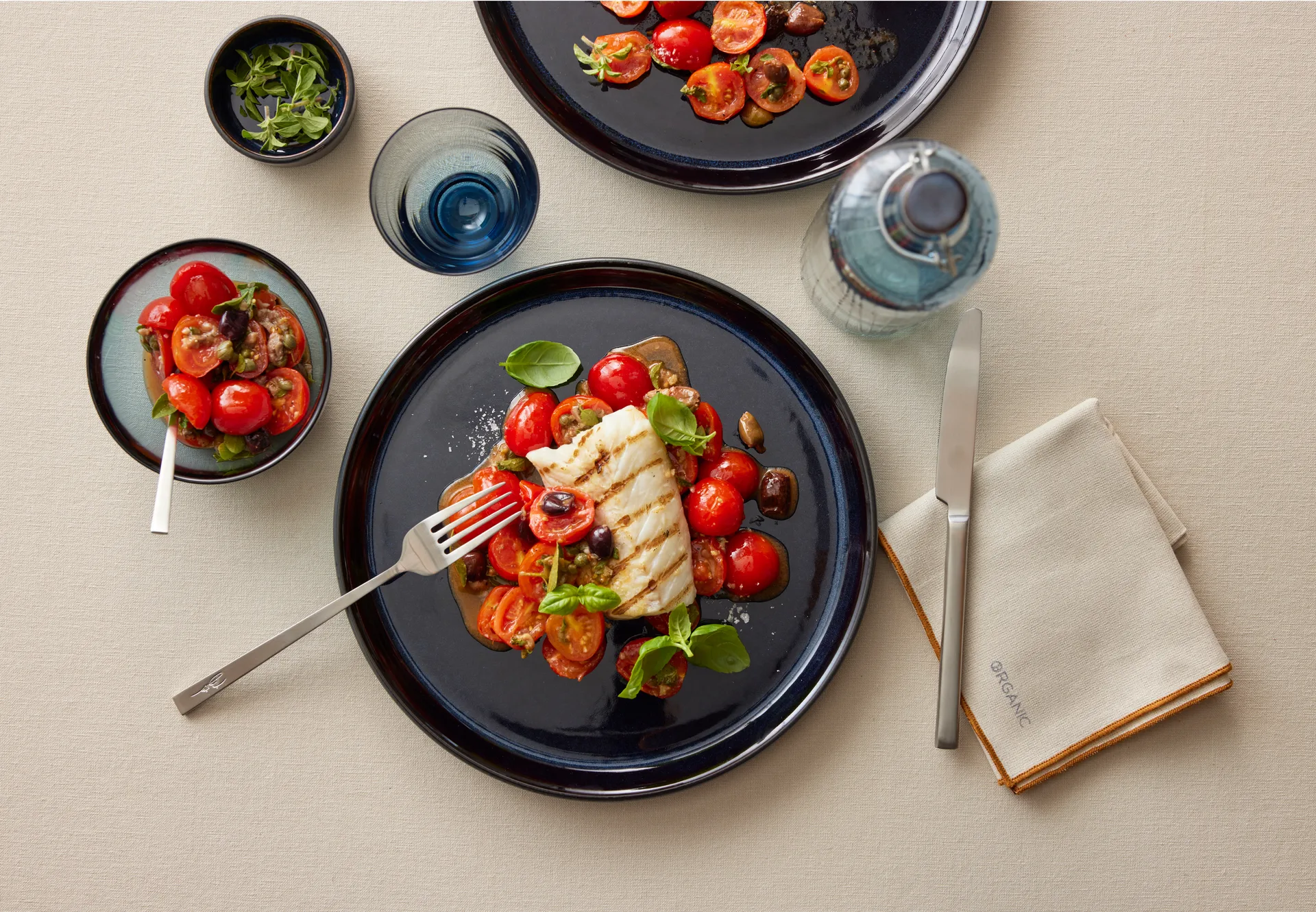 Assiette Bitz Gastro Ø27 cm, Noir-bleu foncé Bitz