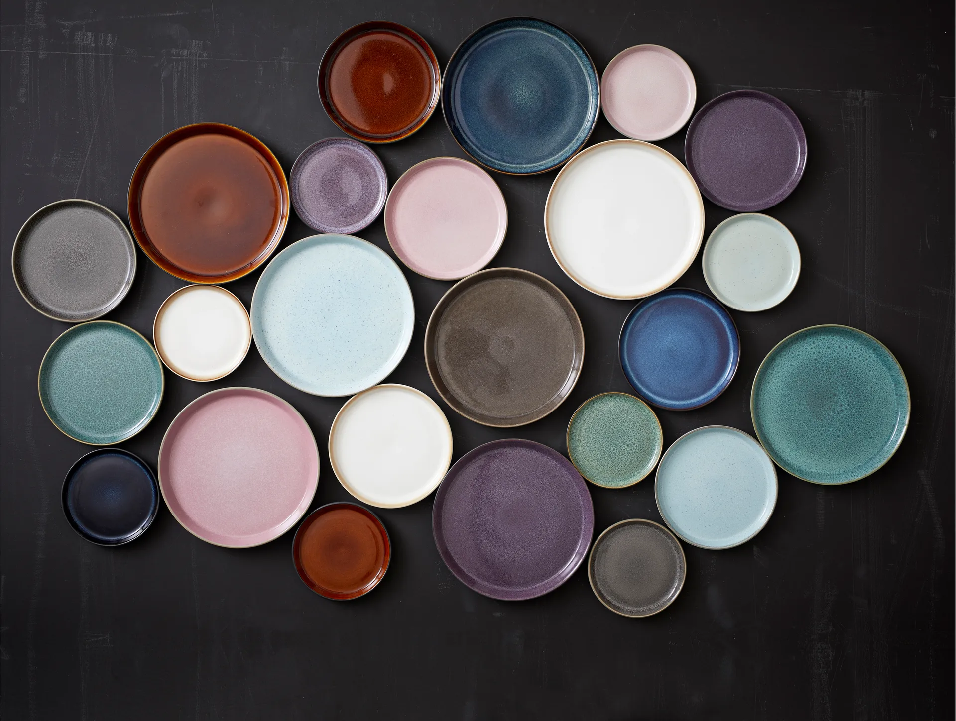 Assiette Gastro Ø17 cm, Noir-bleu foncé Bitz