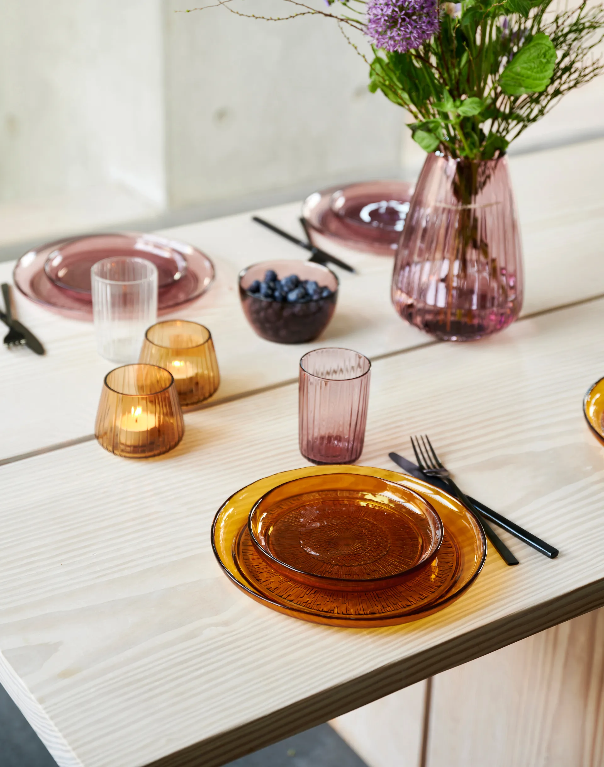 Assiette Kusintha Ø25 cm, Amber Bitz