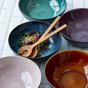 Bol à salade Bitz Ø30 cm, Gris-rose Bitz