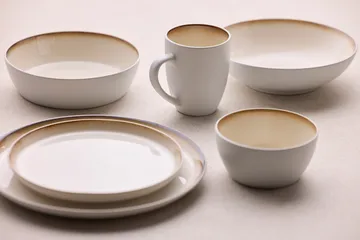 Bol à soupe Bitz Ø 18 cm - Blanc-crème blanc - Bitz