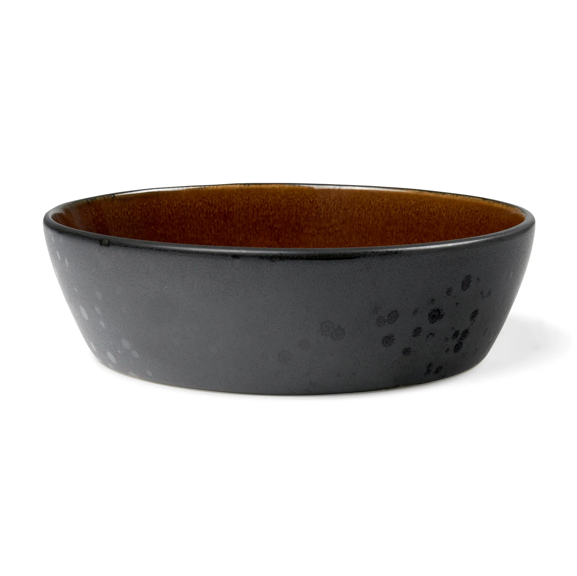 Bol à soupe Bitz Ø 18 cm, Noir-ambre Bitz