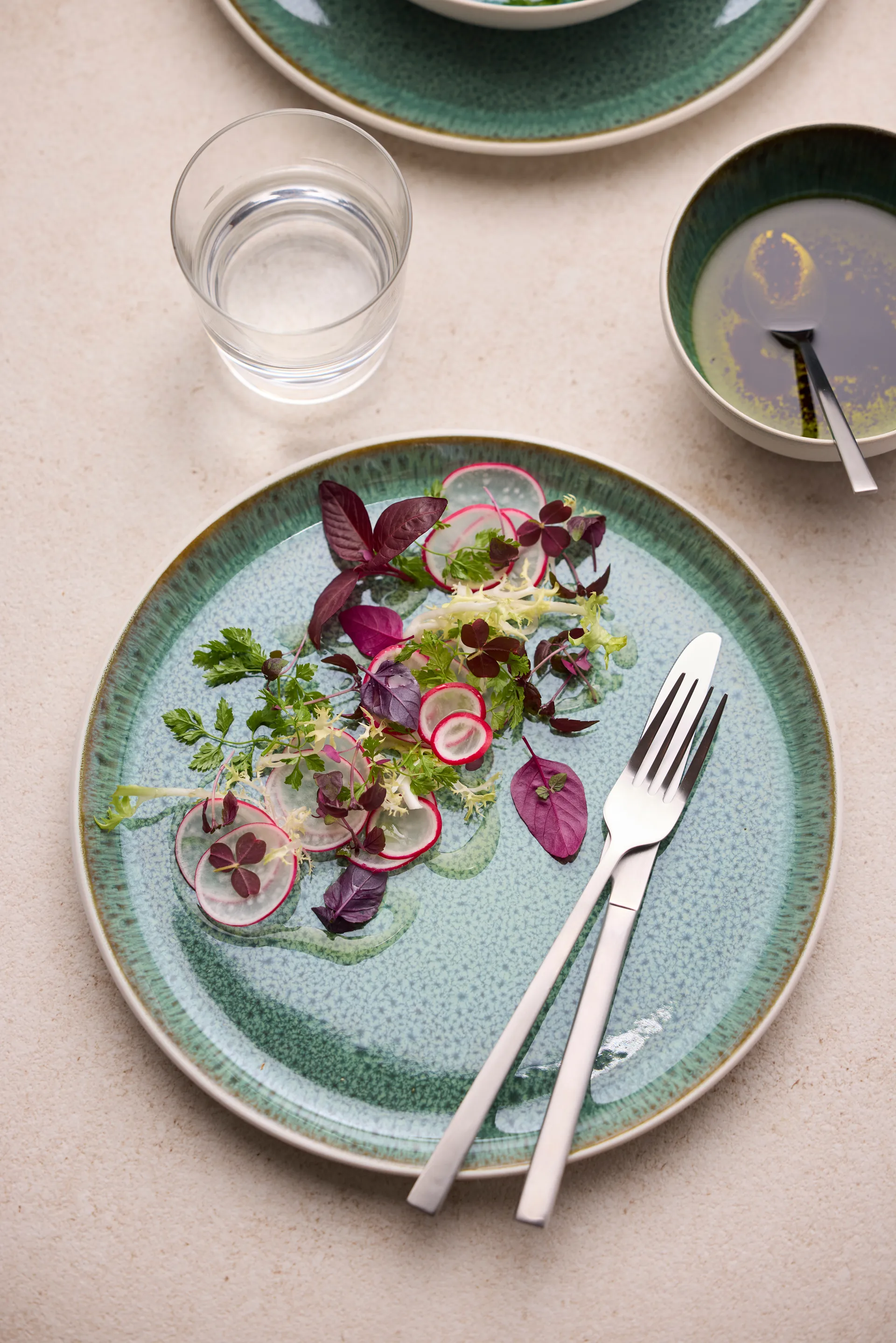 Bol Bitz Gastro Ø12 cm, Blanc-vert Bitz