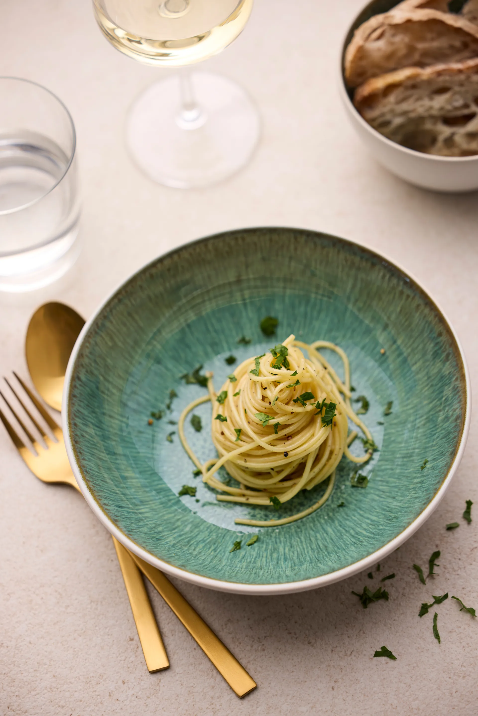 Bol Bitz Gastro Ø12 cm, Blanc-vert Bitz