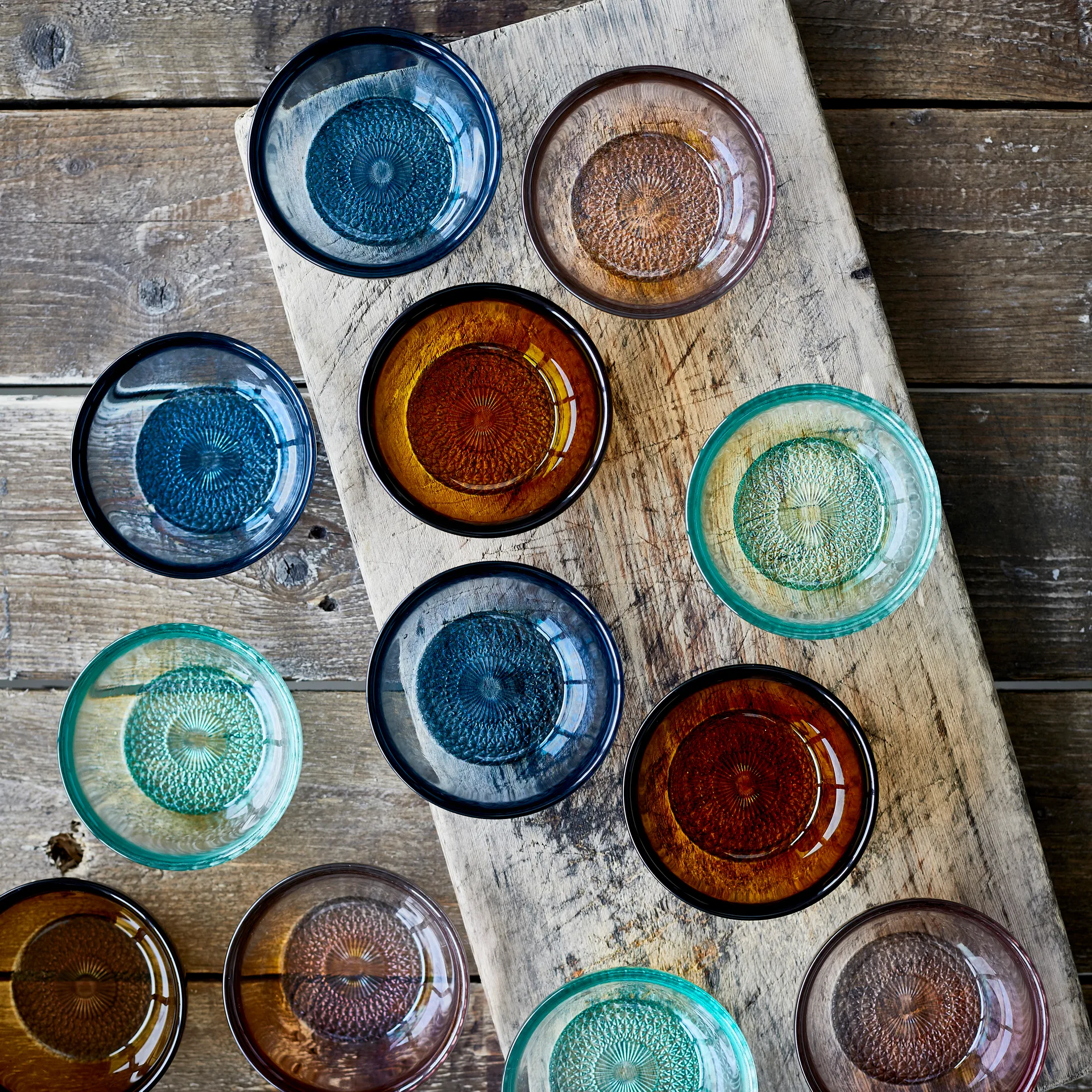 Bol en verre Bitz Ø 12 cm, Ambre Bitz