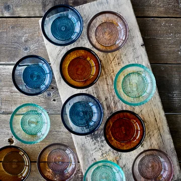 Bol en verre Bitz Ø 12 cm - Ambre - Bitz