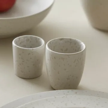 Coquetier Bitz 5 cm mat - Blanc crème mat - Bitz