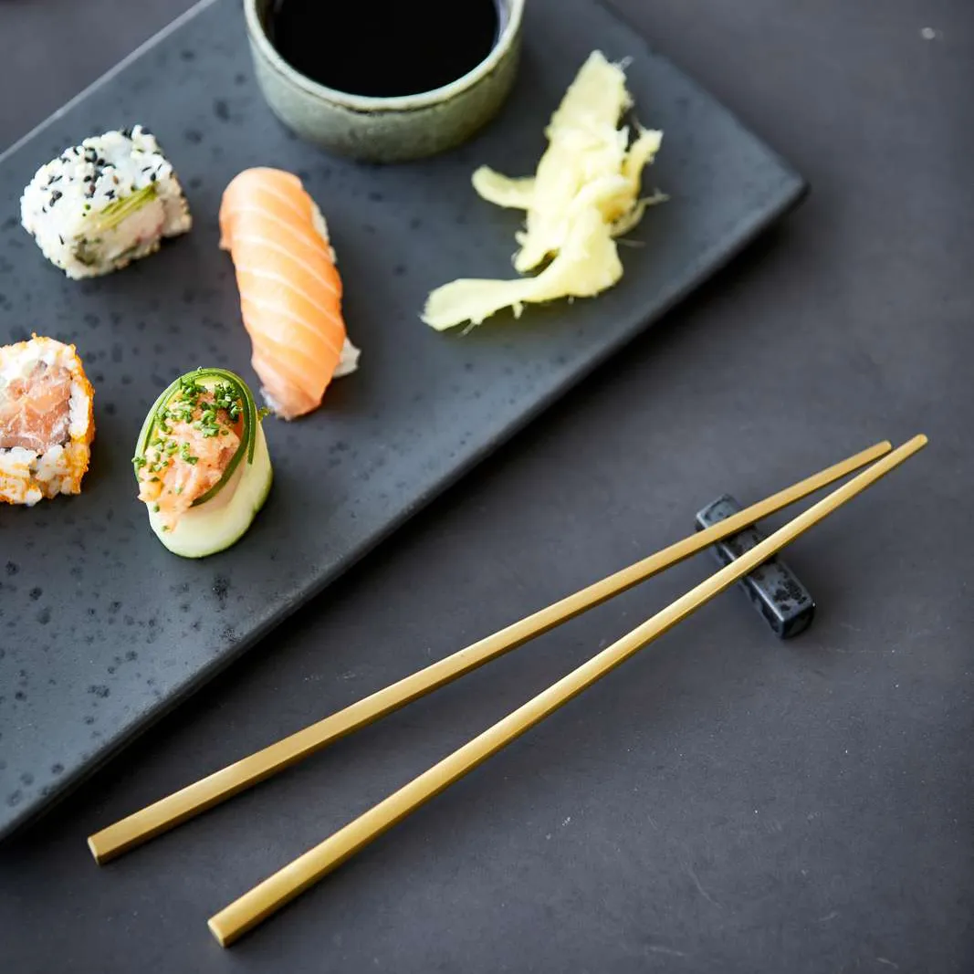 Ensemble de baguettes Bitz, Laiton Bitz