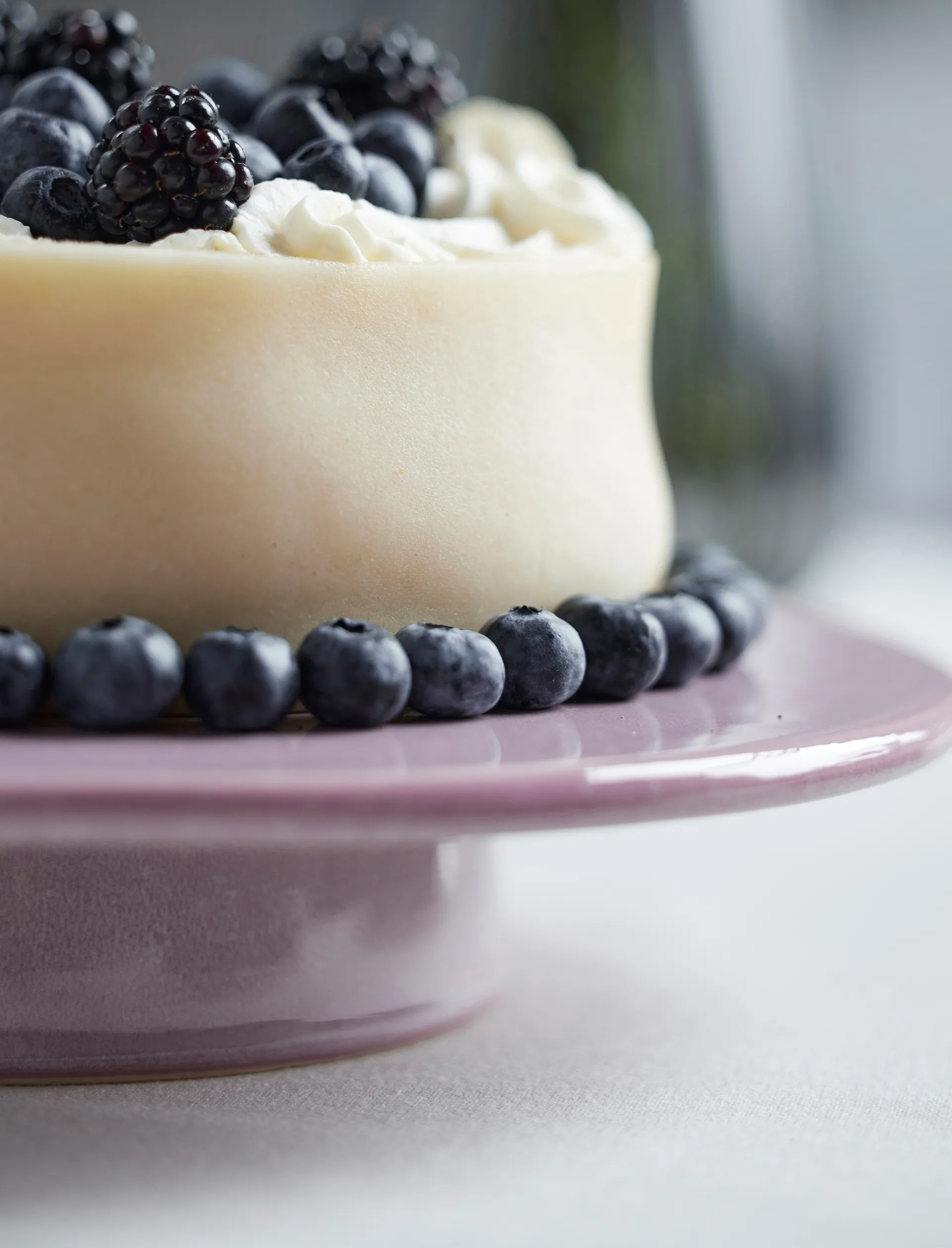 Plat à tarte sur pied Bitz Ø30 cm, Light pink Bitz