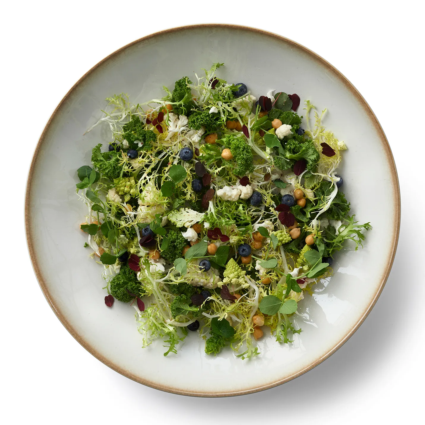 Plat Bitz Ø40 cm crème, Blanc crème-crème Bitz