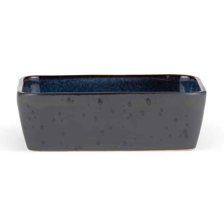 Plat de service Bitz noir 19x14 cm - Bleu foncé - Bitz