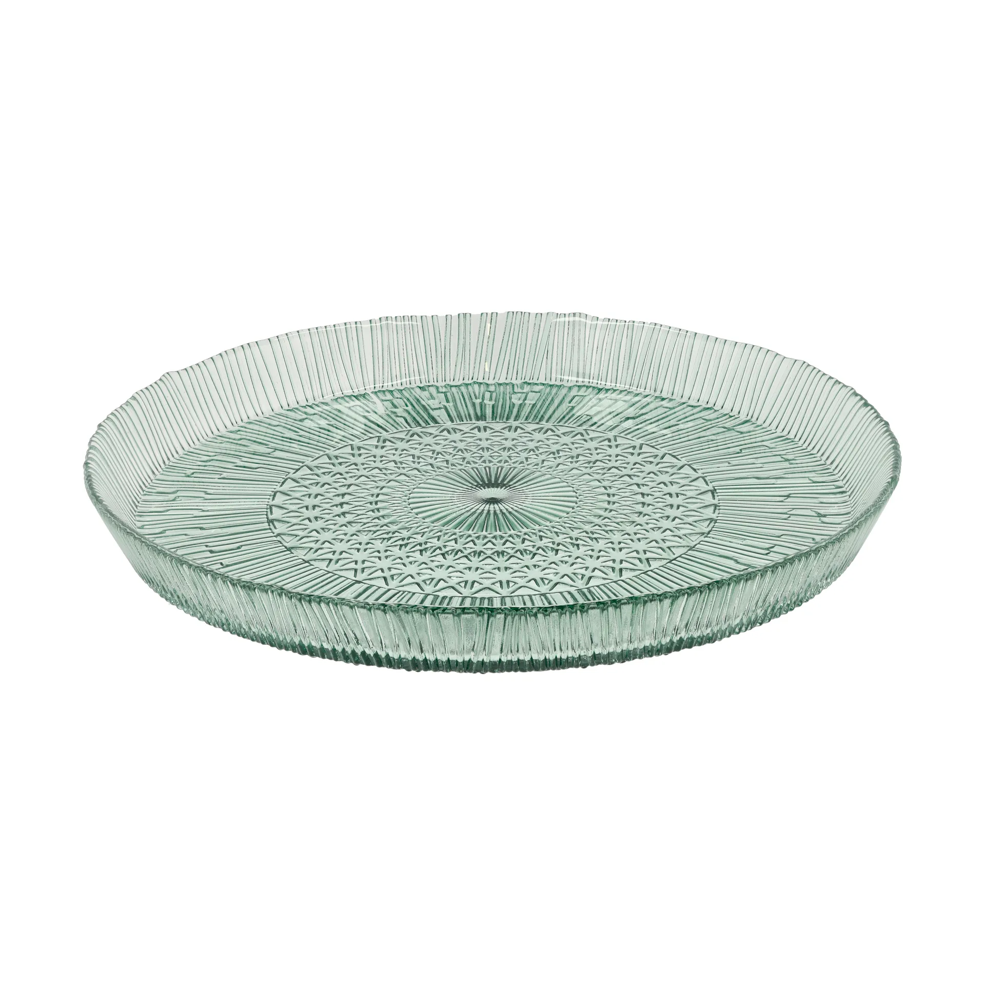 Plat de service Kusintha ronde Ø30 cm, Green Bitz