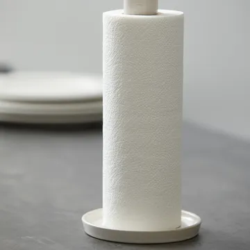 Porte rouleau essuie-tout Bitz mat - Blanc crème mat - Bitz