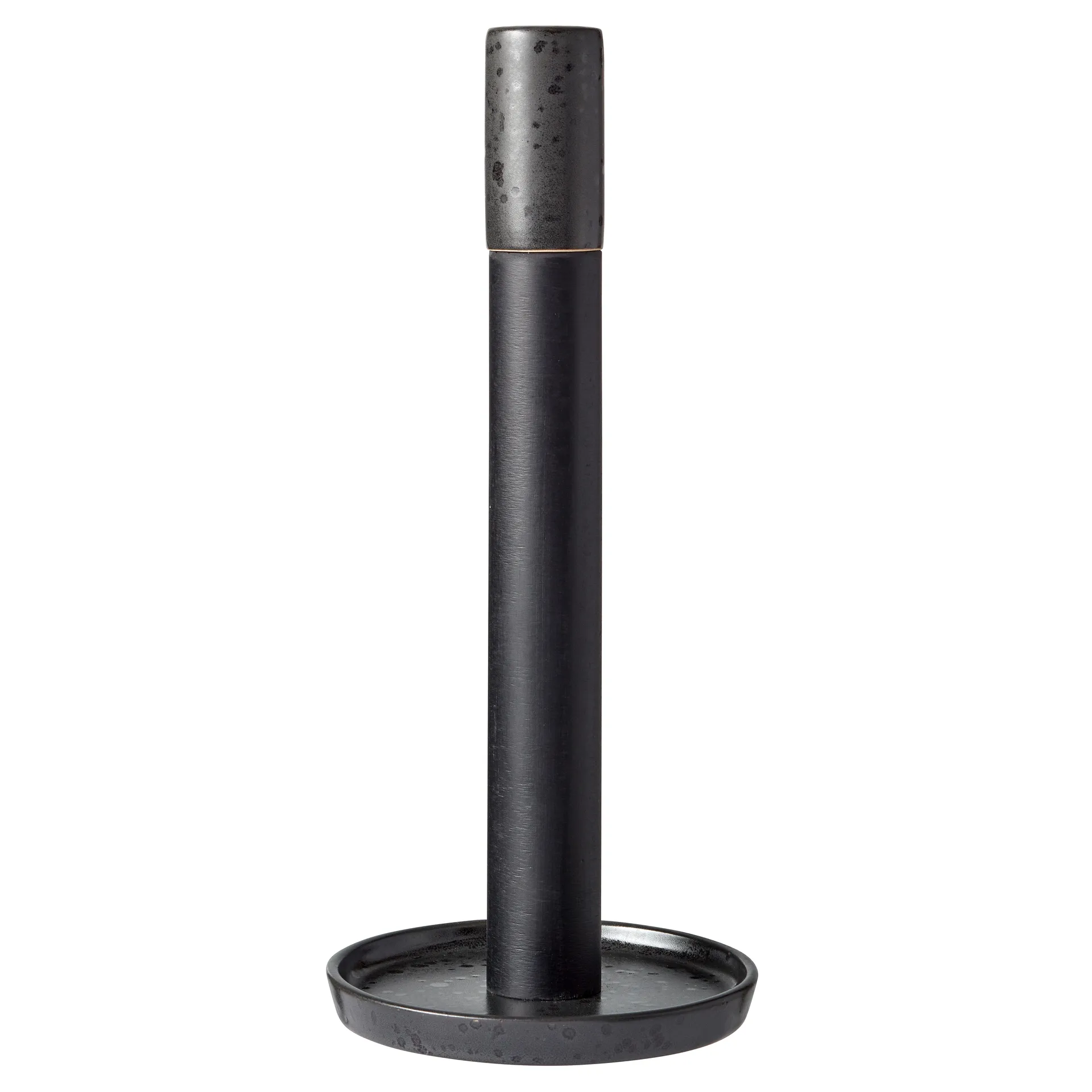 Porte rouleau essuie-tout Bitz mat, Noir Bitz