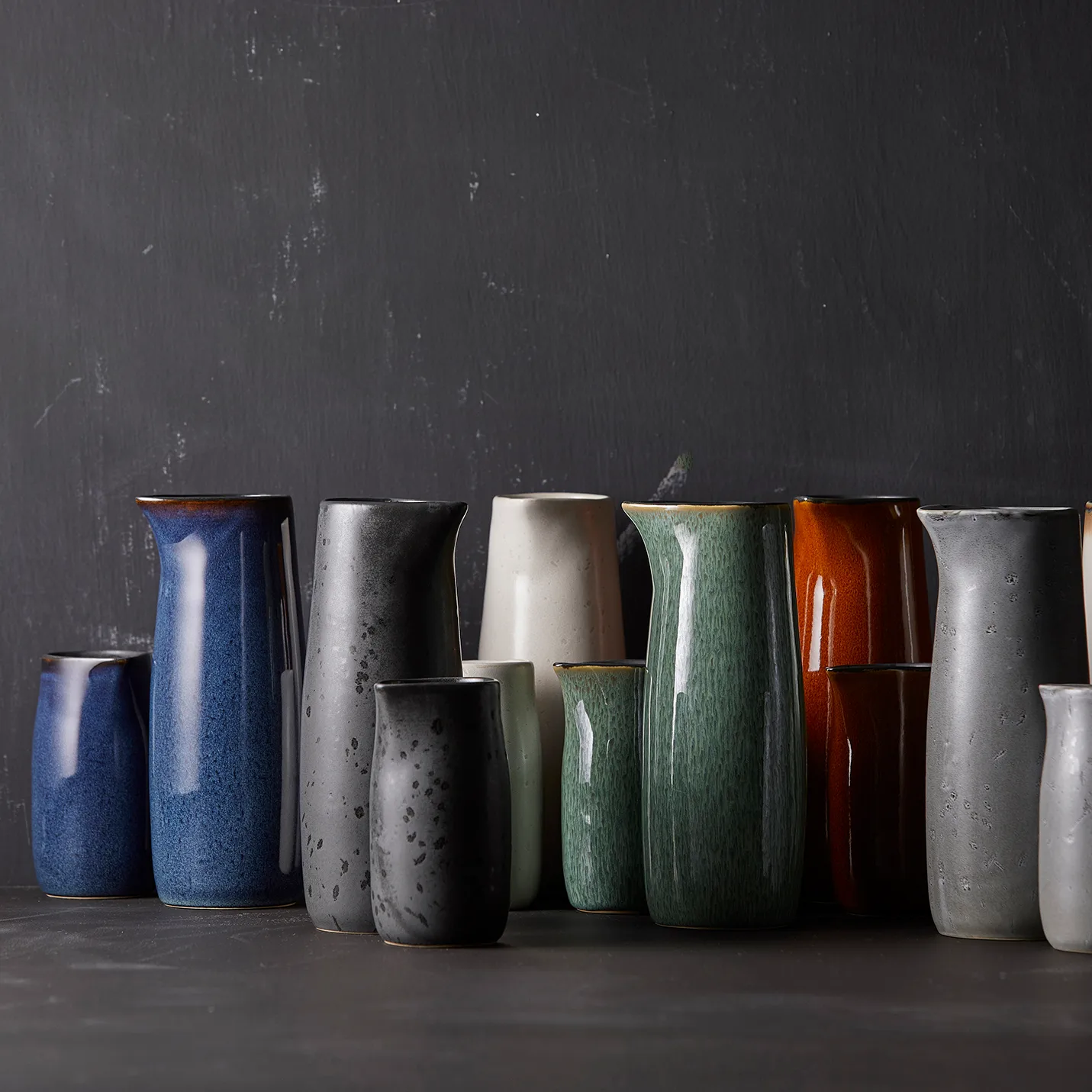 Pot à lait Bitz 20 cl mat, Noir Bitz