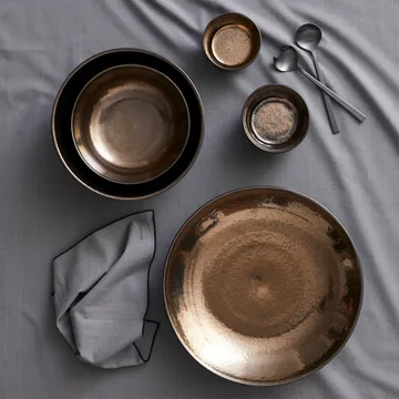 Saladier Bitz 24 cm - Noir-bronze - Bitz