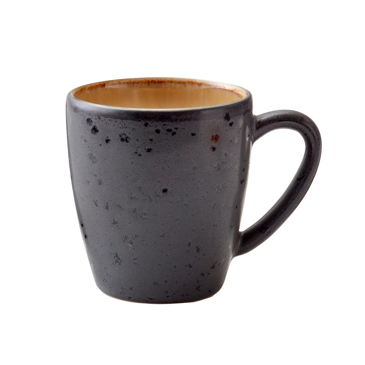 Tasse Bitz 19 cl noir, Noir-ambre Bitz