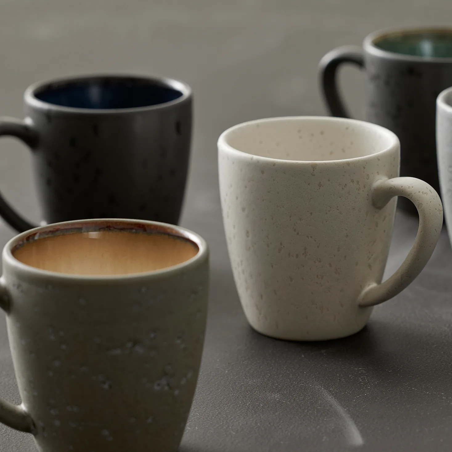 Tasse Bitz 19 cl noir, Noir-bleu foncé Bitz