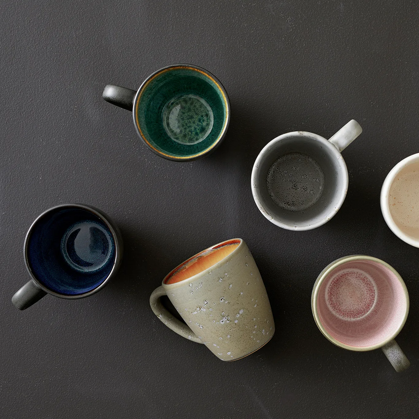 Tasse Bitz 19 cl noir, Noir-bleu foncé Bitz