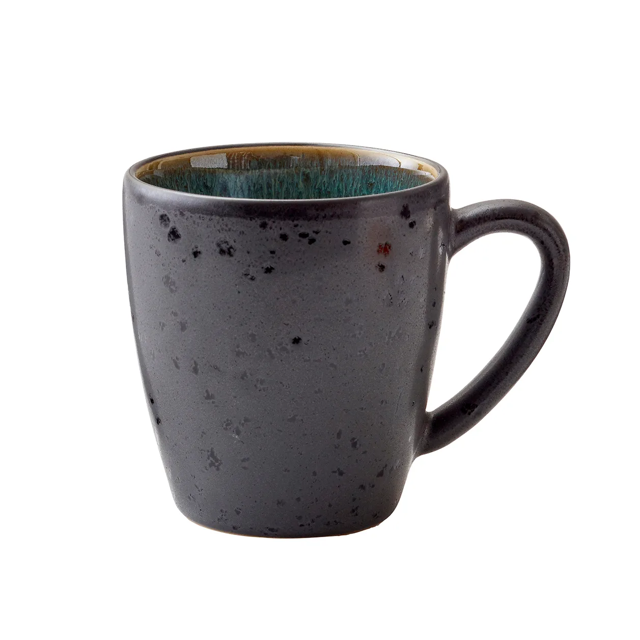 Tasse Bitz 19 cl noir, Noir-vert Bitz
