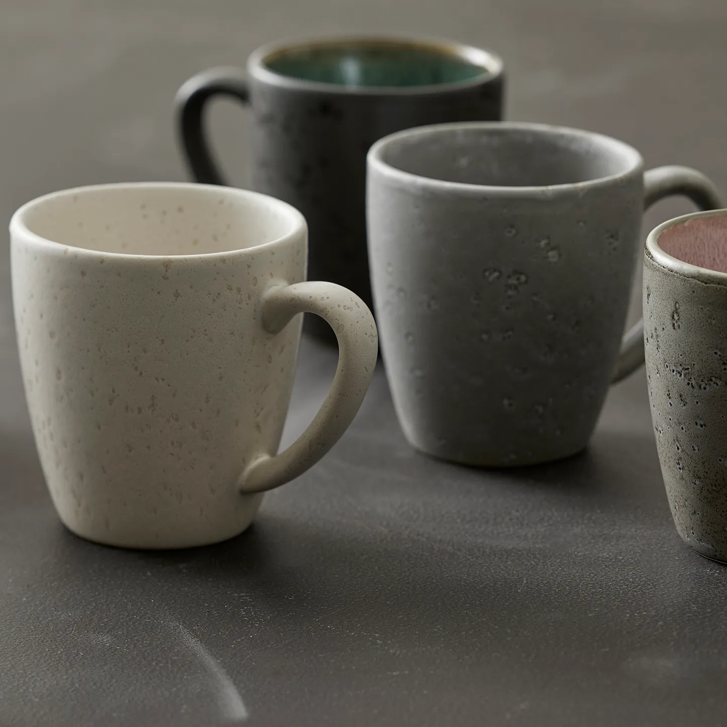 Tasse Bitz 19 cl noir, Noir-vert Bitz