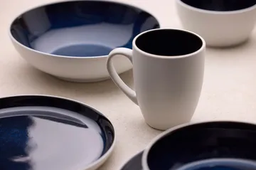 Tasse Bitz Gastro 30 cl - Blanc-bleu foncé - Bitz