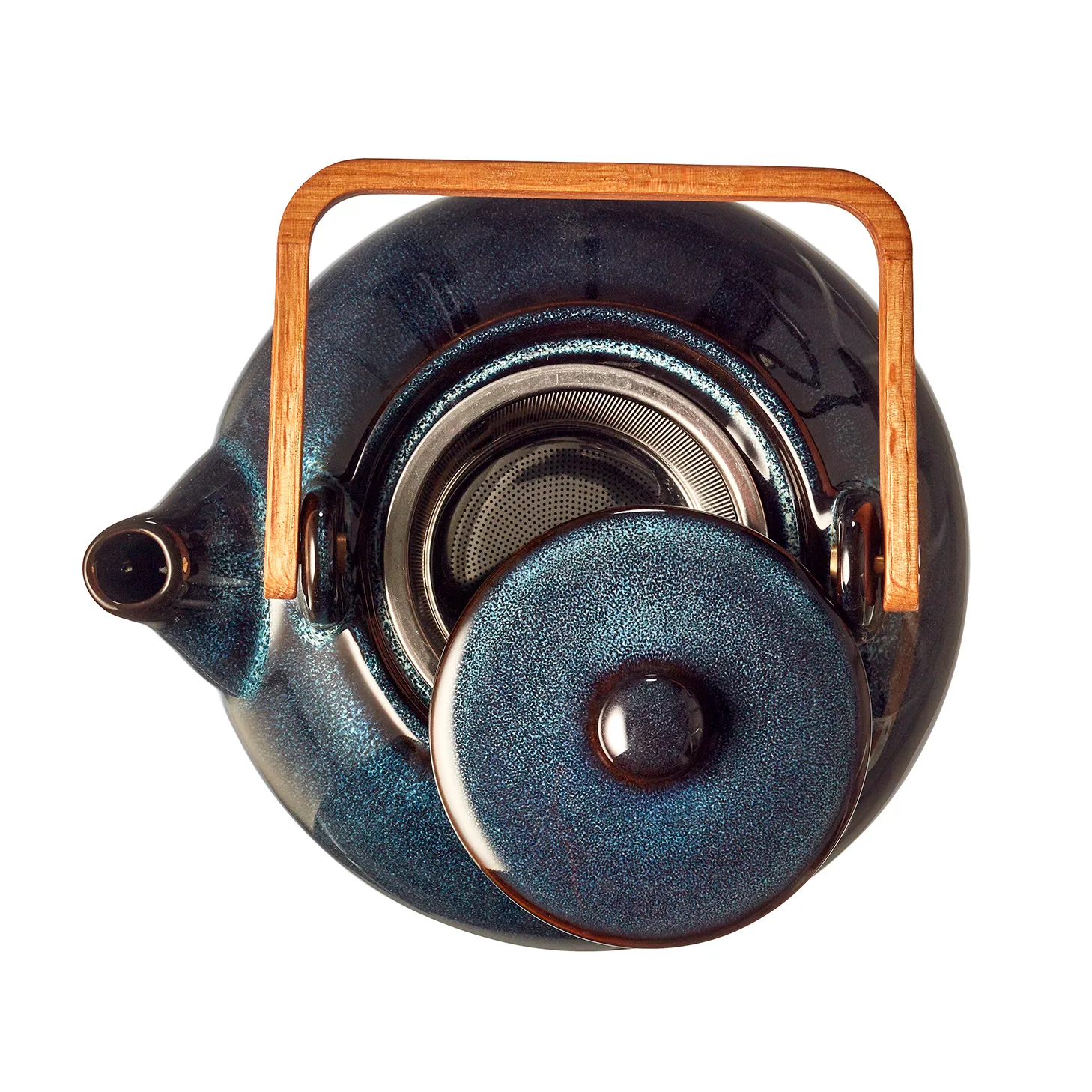 Théière Bitz 1,2 l, Bleu Bitz