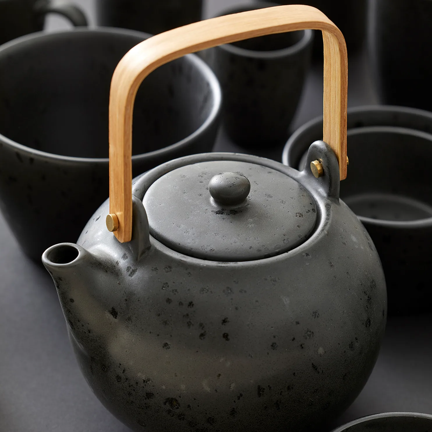 Théière Bitz 1,2 l mat, Noir Bitz