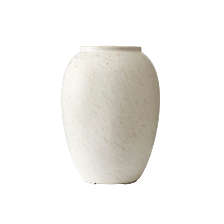 Vase Bitz 20 cm - Blanc crème mat - Bitz
