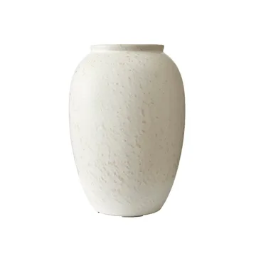 Vase Bitz 25 cm - Blanc crème mat - Bitz
