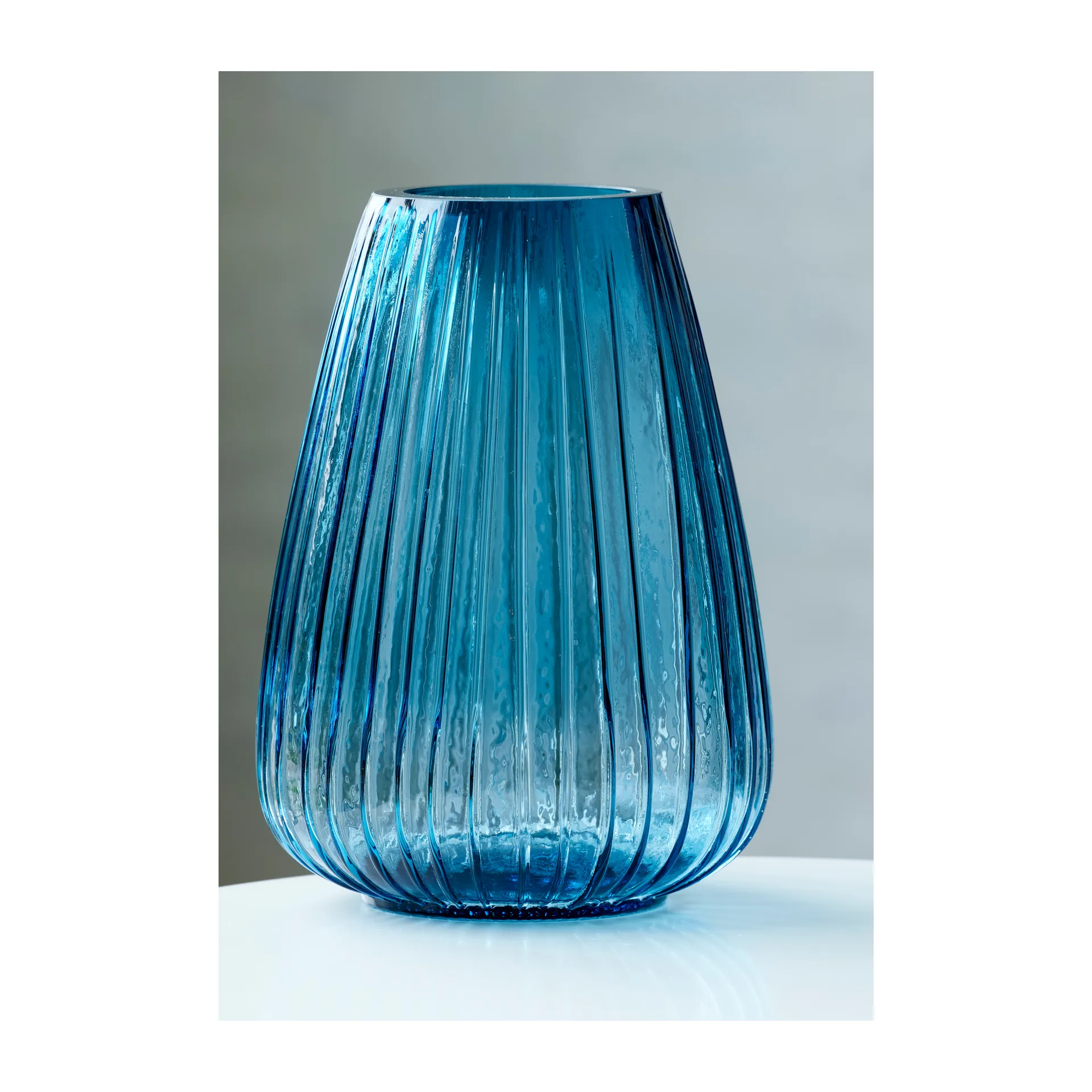 Vase Kusintha 22 cm, Bleu Bitz
