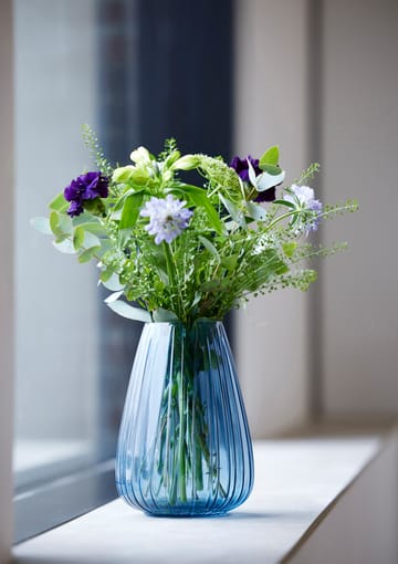 Vase Kusintha 22 cm - Bleu - Bitz