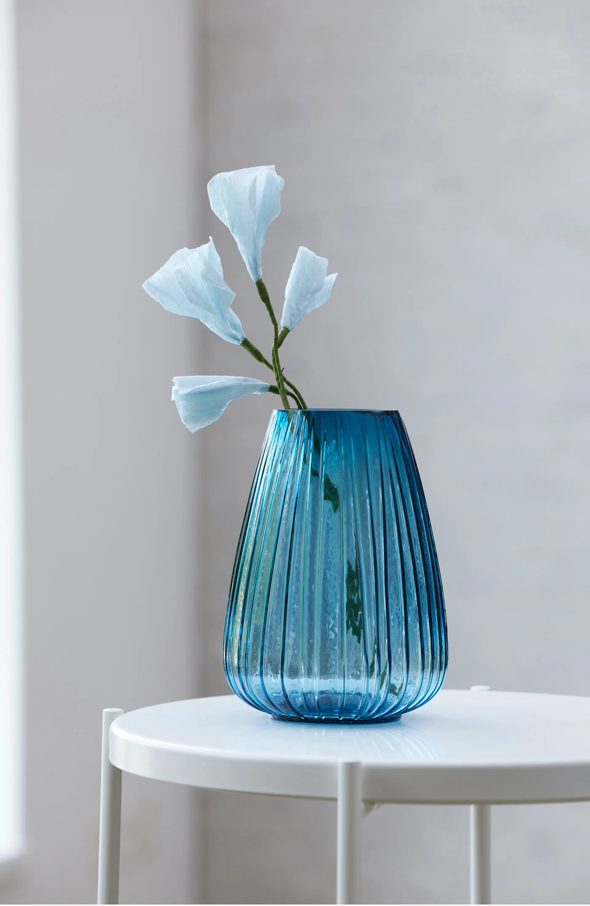 Vase Kusintha 22 cm, Bleu Bitz