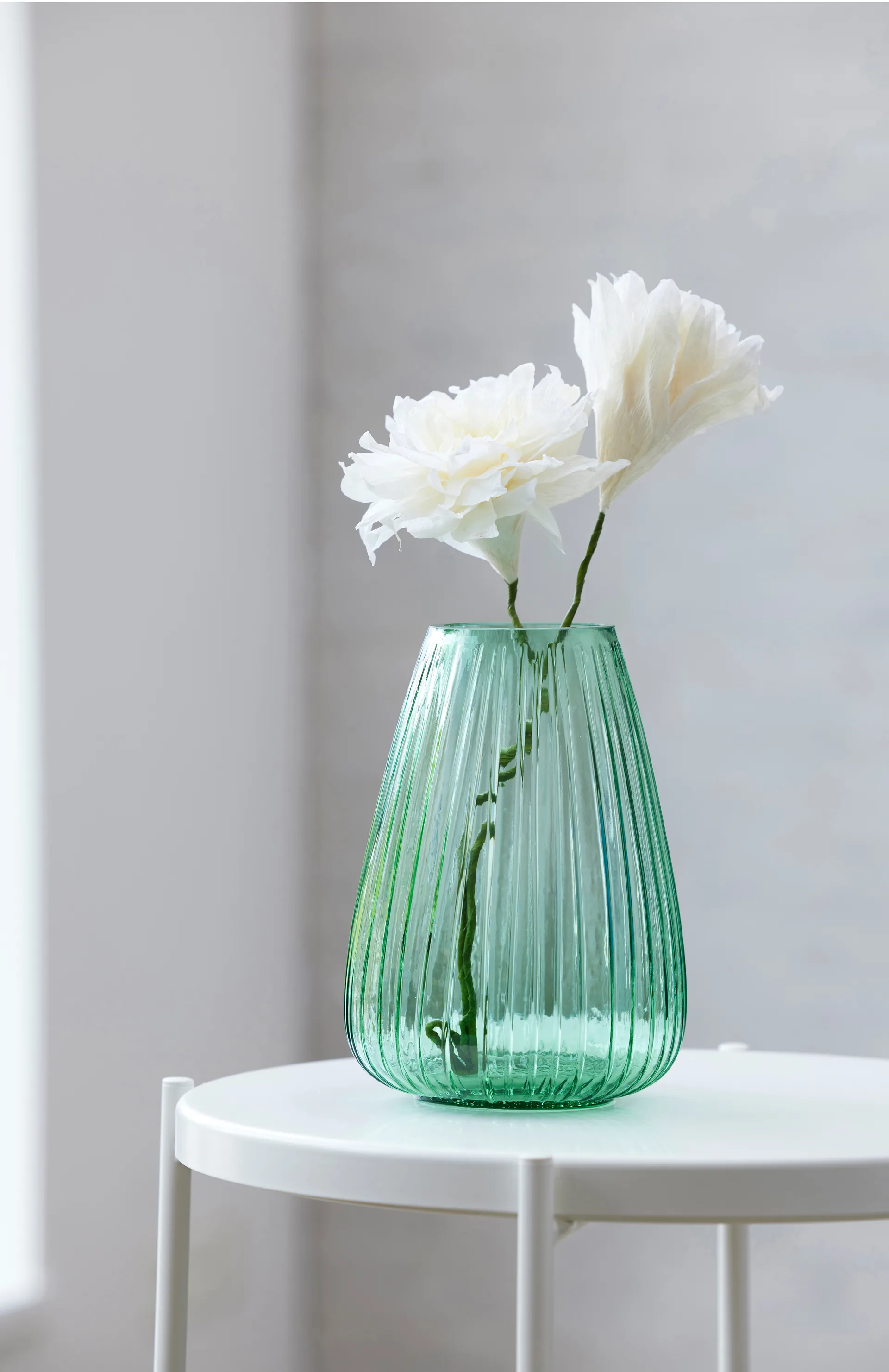 Vase Kusintha 22 cm, Vert Bitz