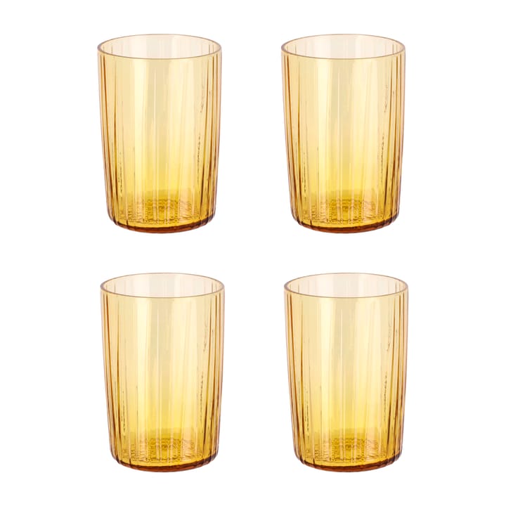 Verre à eau Kusintha 28 cl Lot de 4 - Amber - Bitz