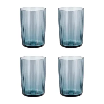 Verre à eau Kusintha 28 cl Lot de 4 - Bleu - Bitz