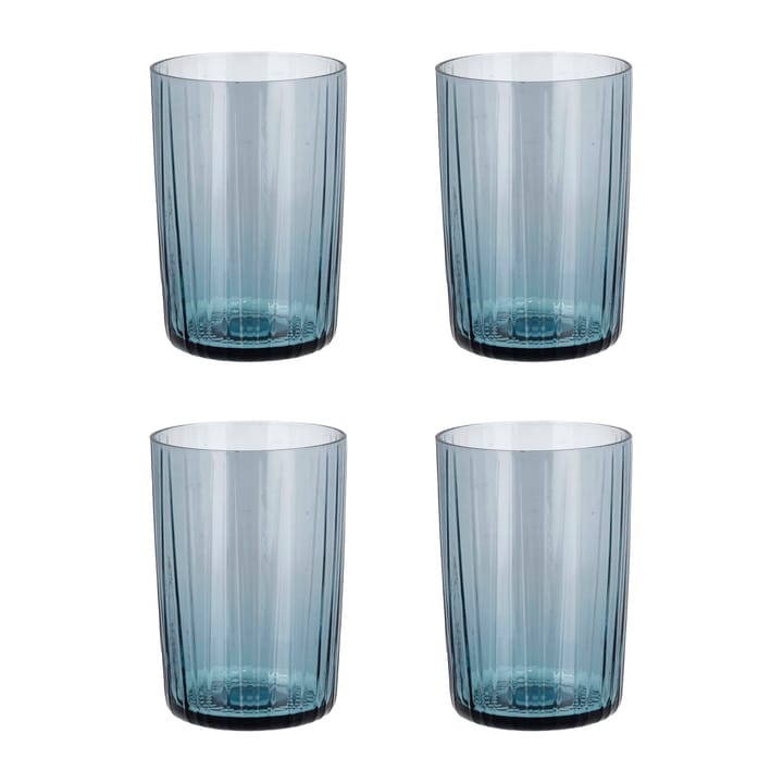 Verre à eau Kusintha 28 cl Lot de 4 - Bleu - Bitz