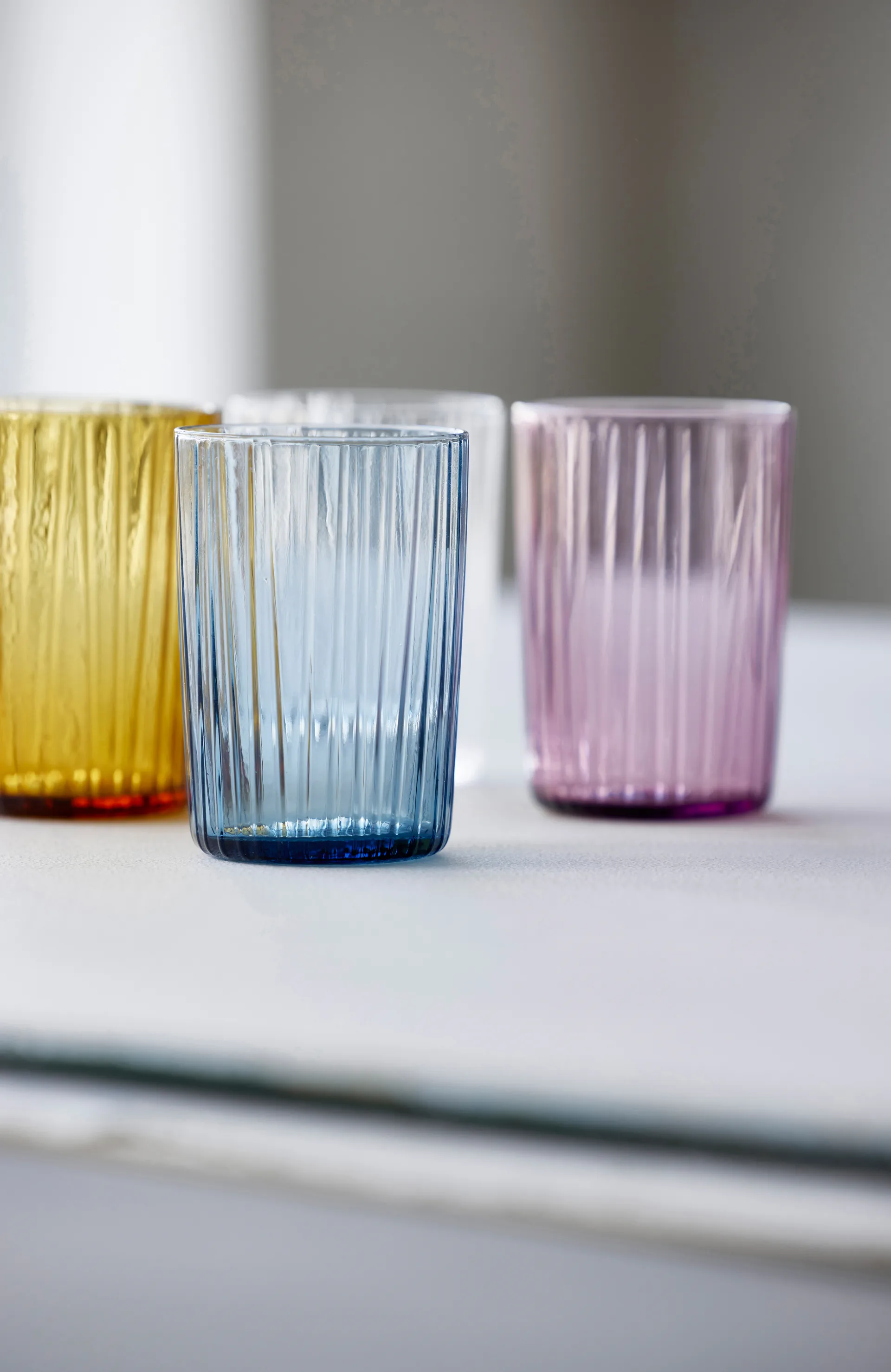 Verre à eau Kusintha 28 cl Lot de 4, Pink Bitz