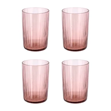 Verre à eau Kusintha 28 cl Lot de 4 - Pink - Bitz