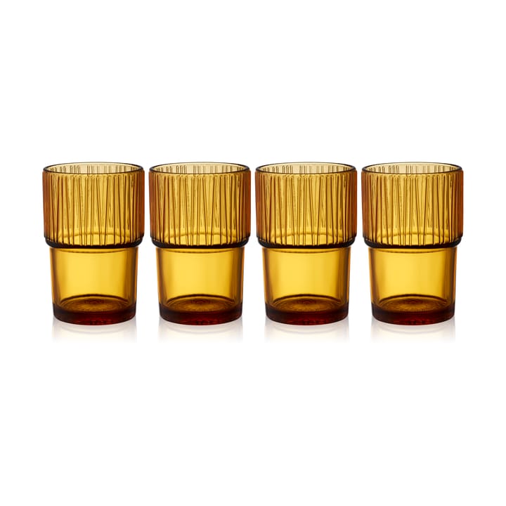 Verres à café Kusintha caféglas 38 cl lot de 4 - Amber - Bitz