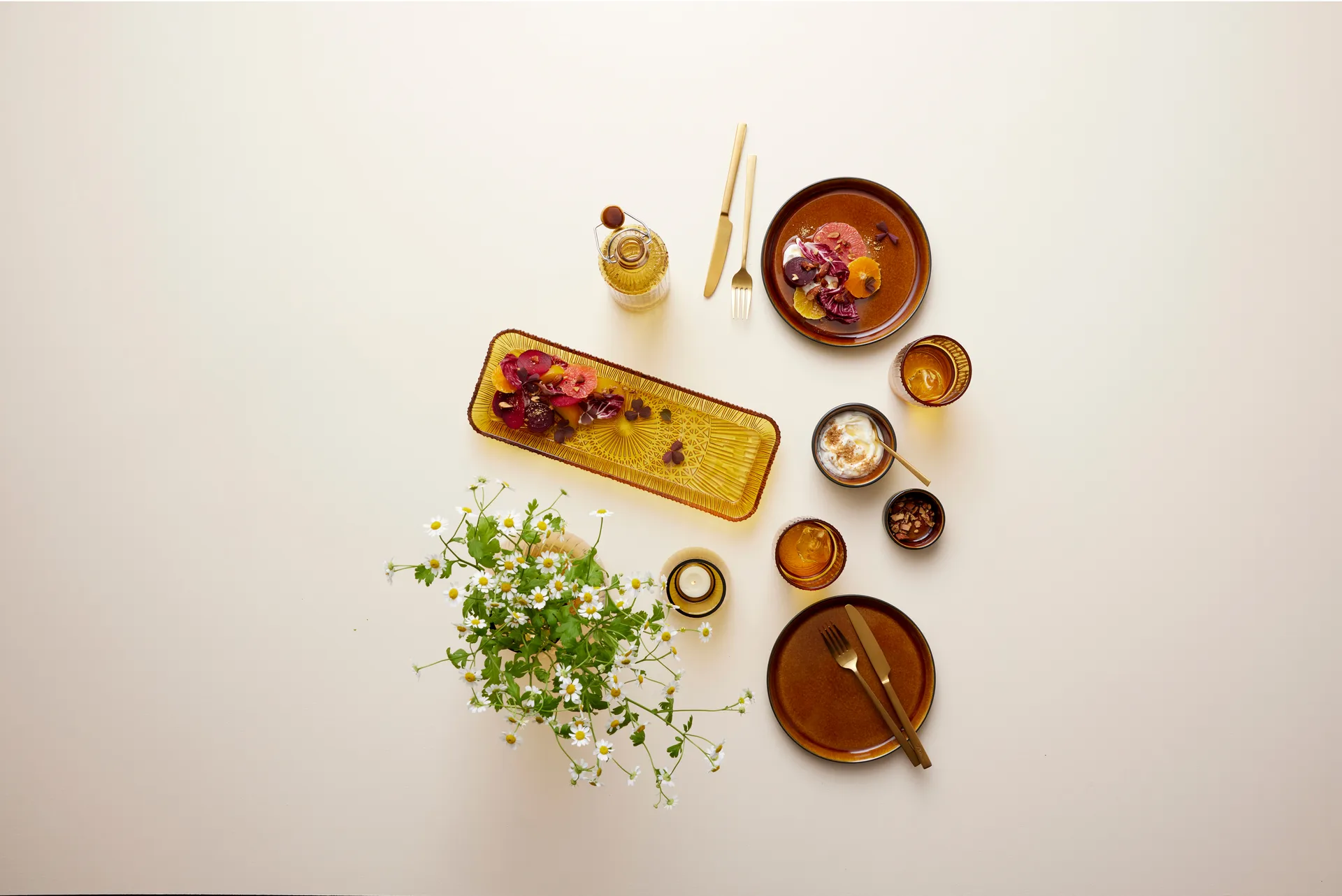 Verres à café Kusintha caféglas 38 cl lot de 4, Amber Bitz