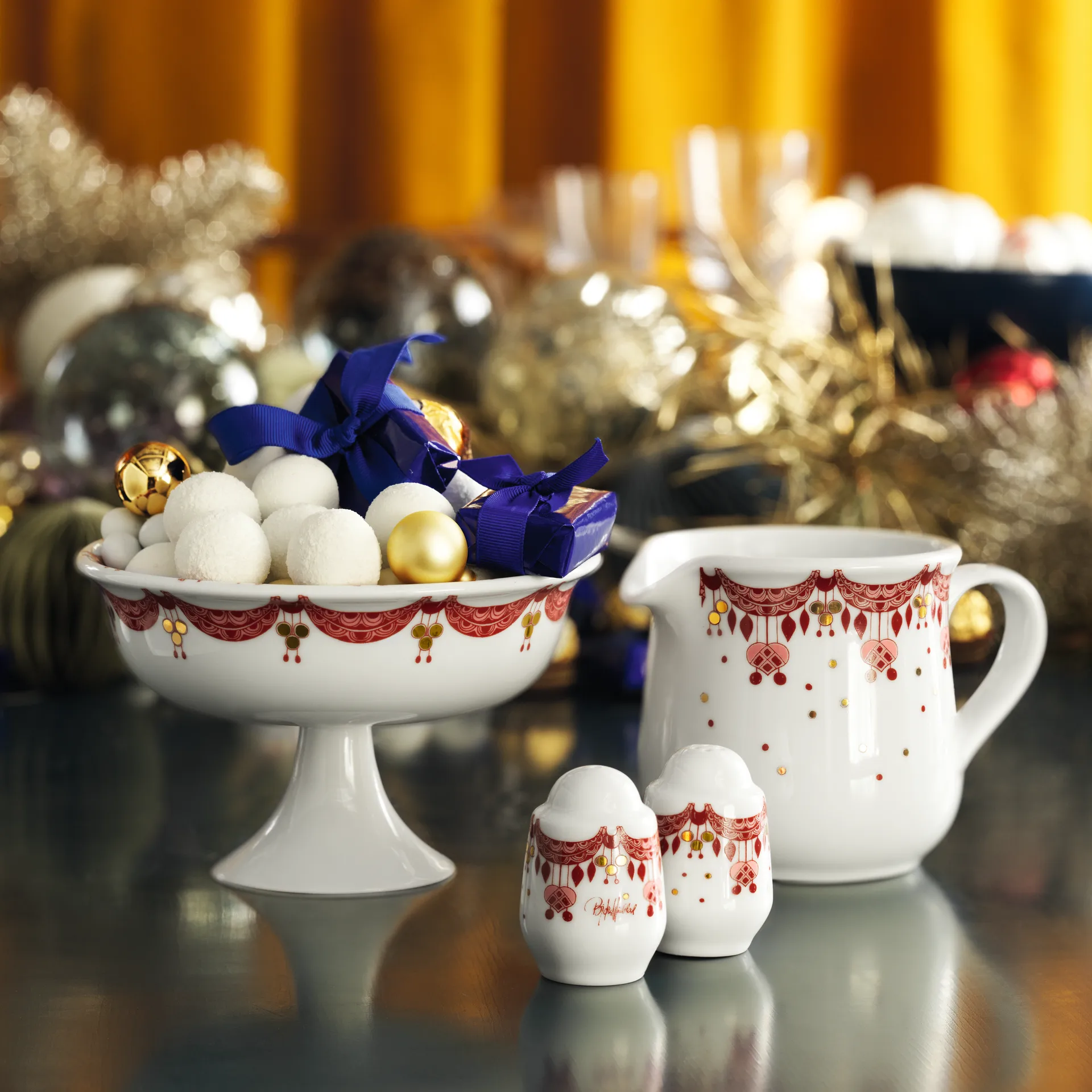 Bol à sauce Guirlande 50cl, Rouge Bjørn Wiinblad