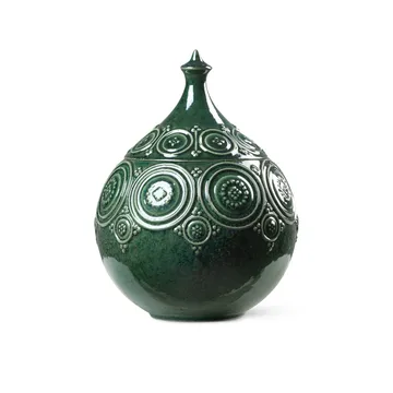 Bonbonnière Symphony Magic Ø 15,5 cm - Vert foncé - Bjørn Wiinblad