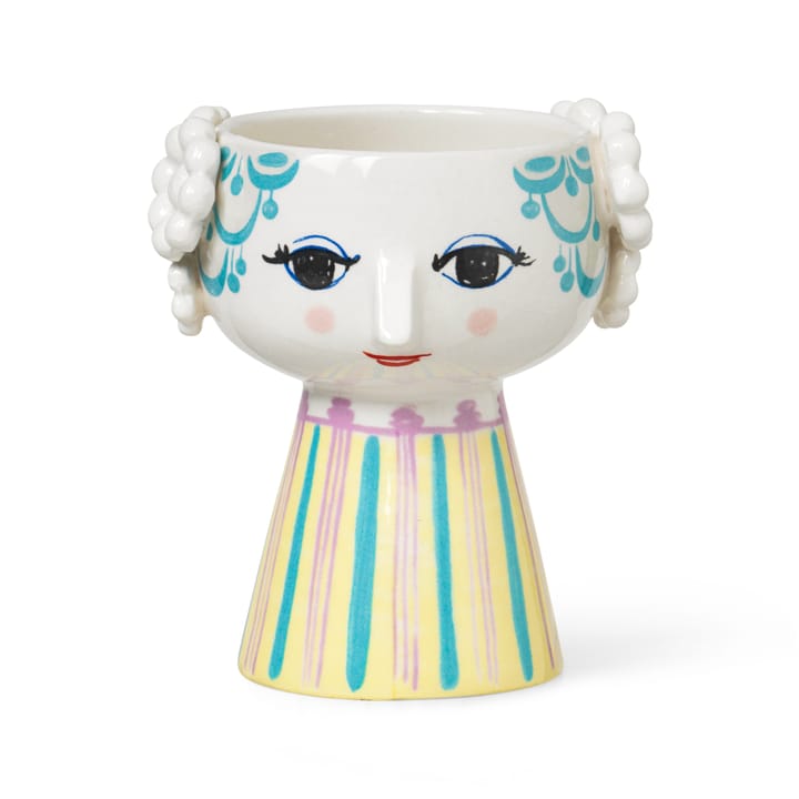 Bougeoir Eva 9,5 cm - Bleu - Bjørn Wiinblad