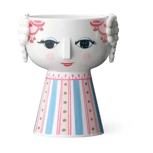 Bougeoir Eva 9,5 cm, Rose Bjørn Wiinblad